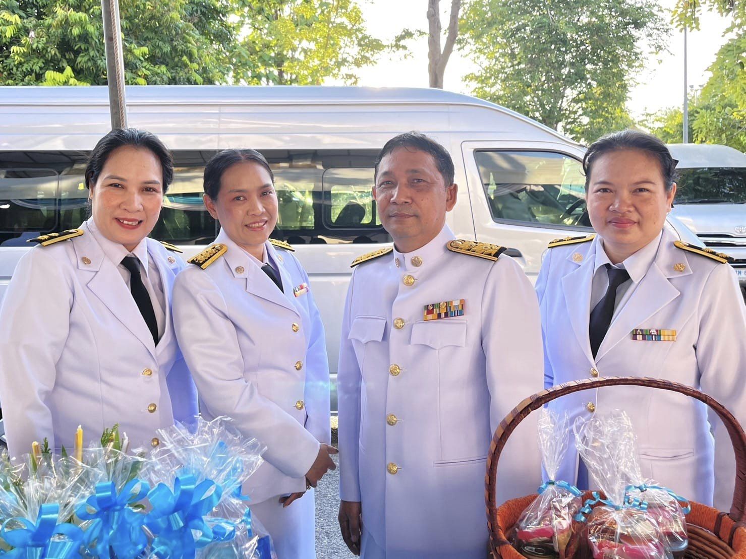 สศท.9 ร่วมพิธีเจริญพระพุทธมนต์และพิธีทำบุญตักบาตรถวายพระราชกุศล เนื่องในวันเฉลิมพระชนมพรรษา 12 สิงหาคม 2567