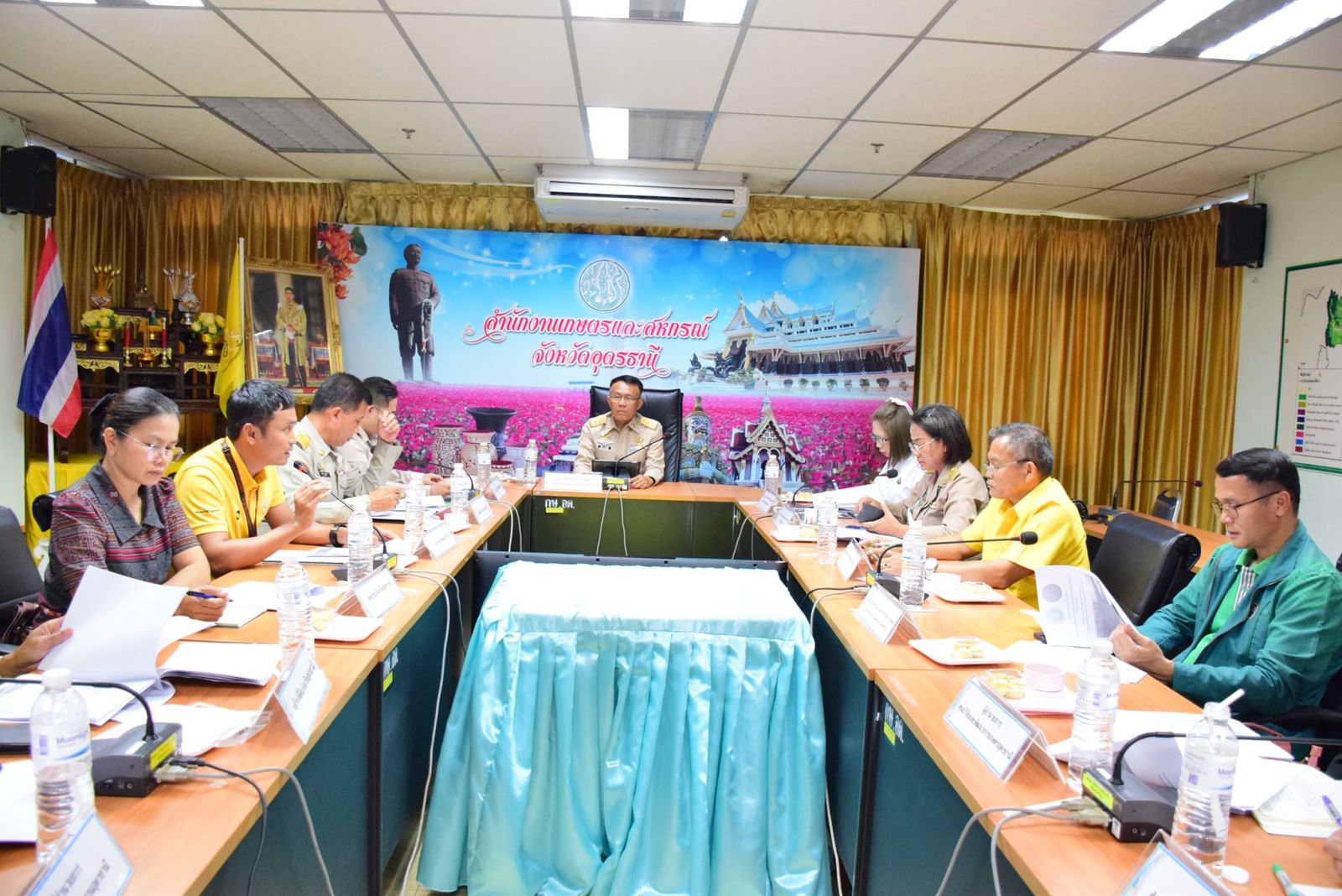 สศท.3 เข้าร่วมประชุมคณะกรรมการศูนย์ติดตามและแก้ไขปัญหาภัยพิบัติด้านการเกษตรจังหวัดอุดรธานี