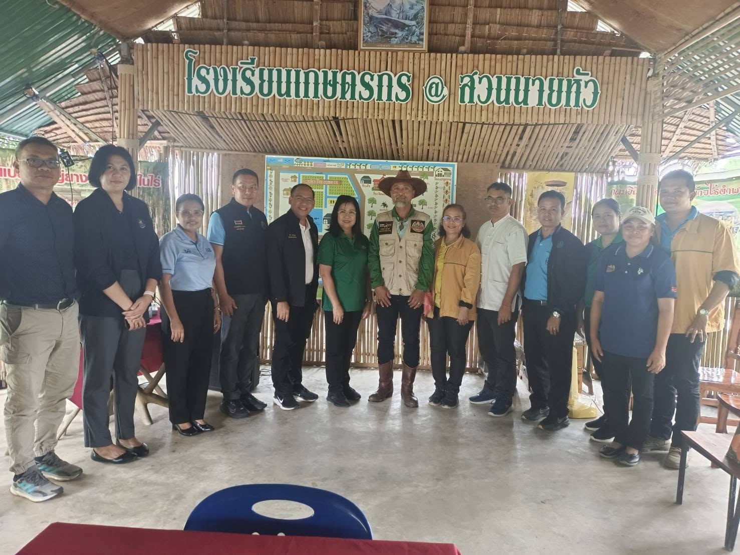 Director of the Regional Office of Agricultural Economics 8 ( ROAE 8 ), Joins Forces with Provincial Agricultural Leaders to Exchange Expertise with a Prominent Agricultural Luminary