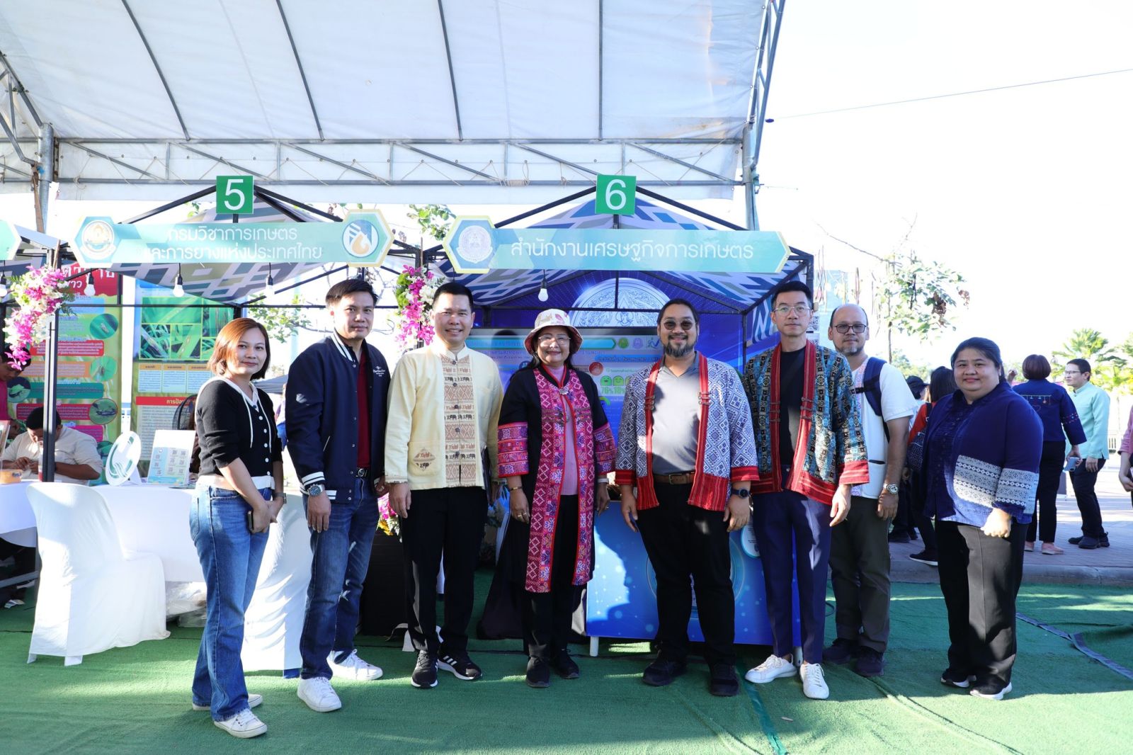 The Secretariat participated in the 2024 Agricultural and Tourism Festival: The Beautiful Flower Road Along Phayao Lake.