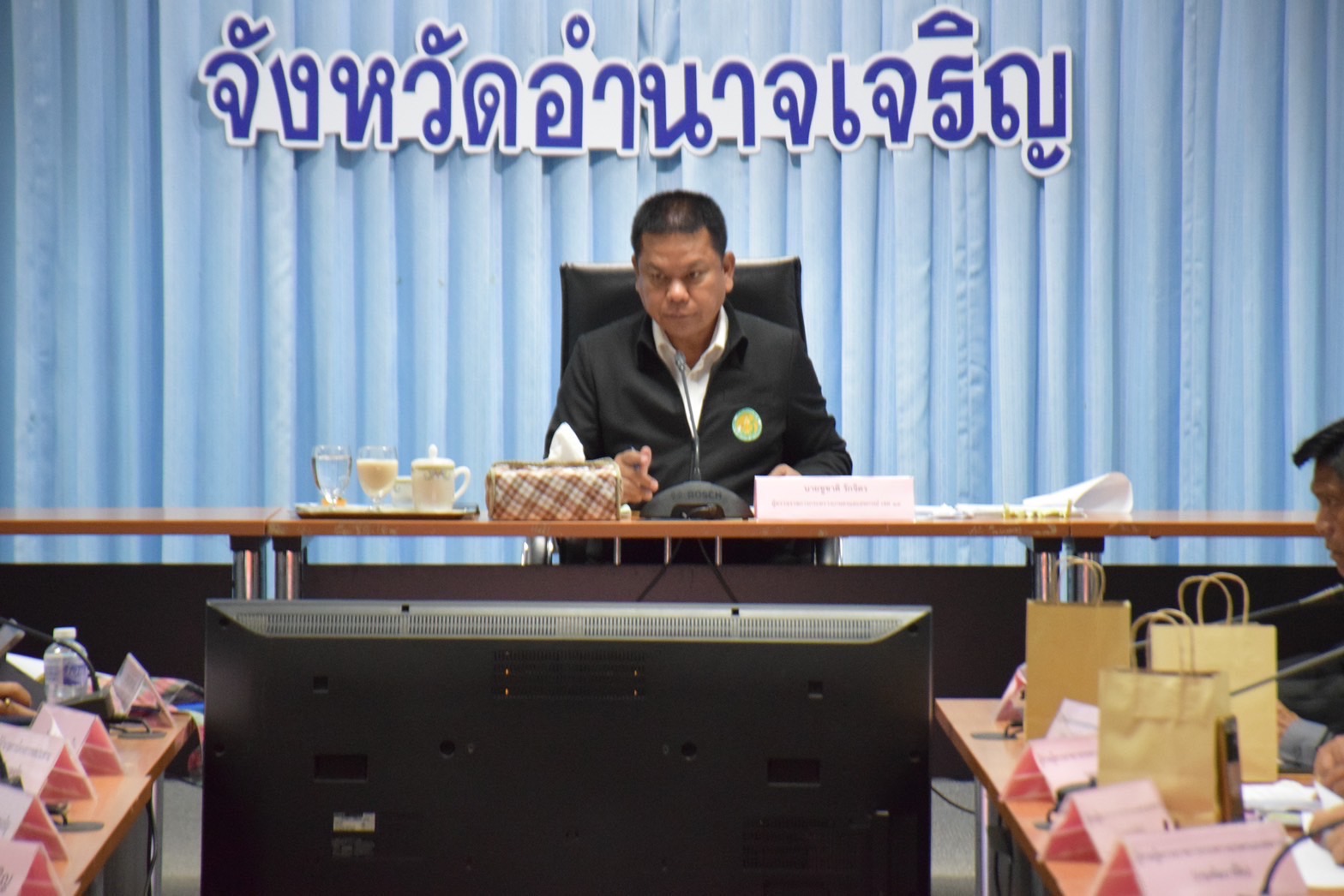 ประชุมตรวจติดตามผลการดำเนินงาน ตามแผนการตรวจราชการและการขับเคลื่อ