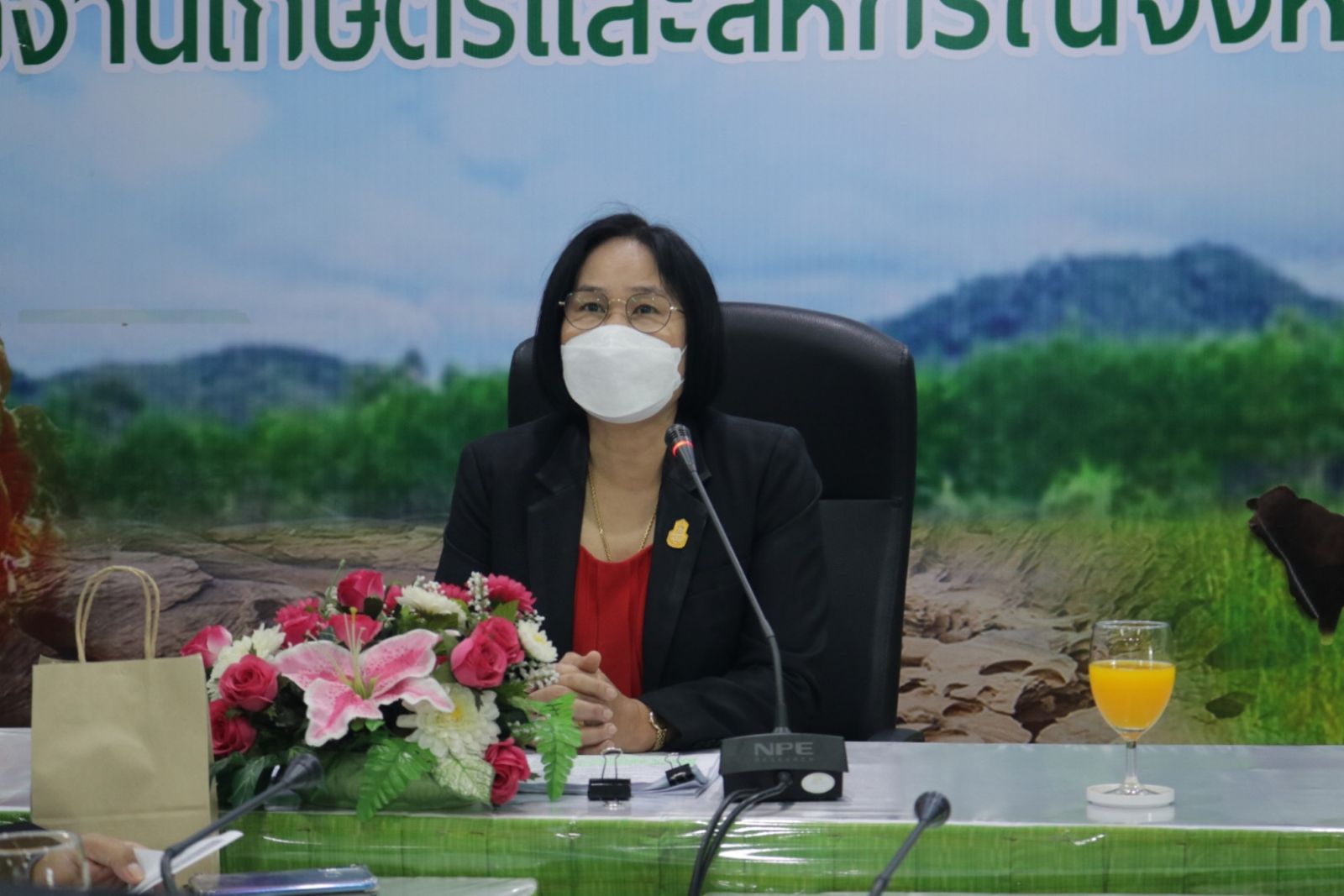 ประชุมแลกเปลี่ยนเรียนรู้ เรื่อง กระบวนการจัดทำภาวะเศรษฐกิจการเกษตร