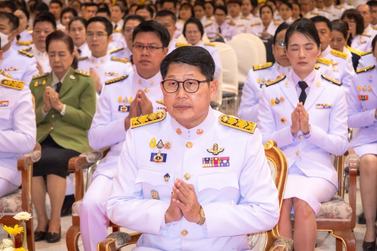 Director of Office of ROAE2 joins activities on the occasion of His Majesty the King's Birthday Anniversary, National Day and Father's Day on December 5, 2024