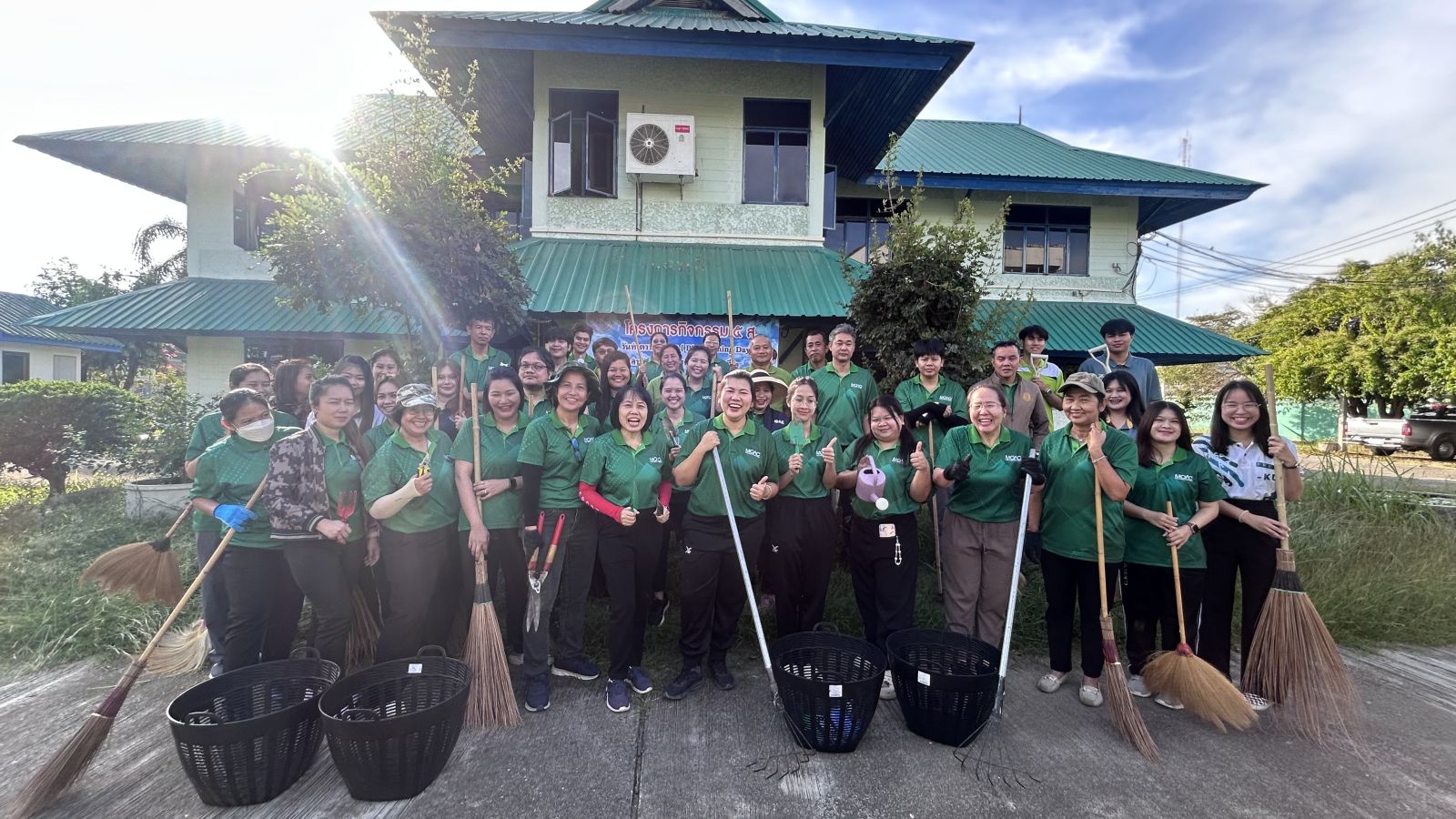 ROAE2 Phitsanulok organized the 1st Big Cleaning Day activity for fiscal year 2025